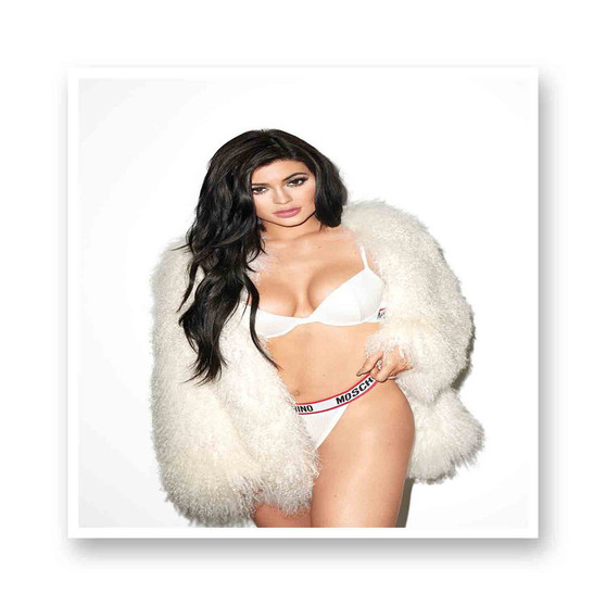 Kylie Jenner Quality Best Kiss-Cut Stickers White Transparent Vinyl Glossy