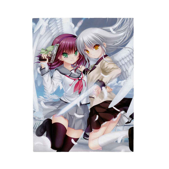 Angel Beats Arts Velveteen Plush Polyester Blanket Bedroom Family