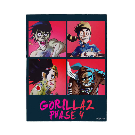 Gorillaz Saturnz Barz Velveteen Plush Polyester Blanket Bedroom Family