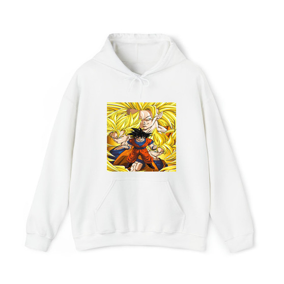 Goku Super Saiyan Transformation Dragon Ball Unisex Hoodie Heavy Blend Hooded Sweatshirt