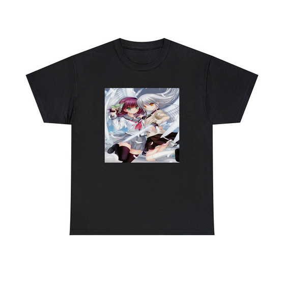 Angel Beats Arts Unisex T-Shirts Classic Fit Heavy Cotton Tee Crewneck