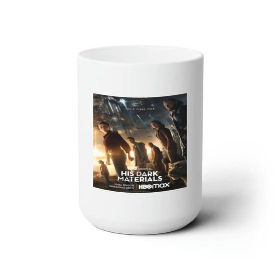 His Dark Materials White Ceramic Mug 15oz With BPA Free