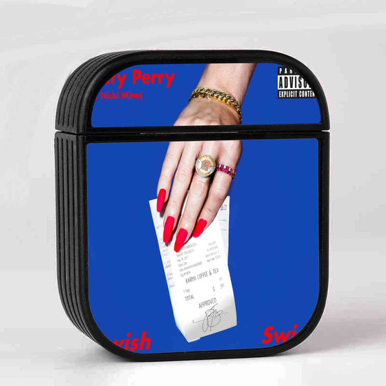 Katy Perry feat Nicki Minaj Swish Swish AirPods Case Cover Sublimation Hard Durable Plastic Glossy