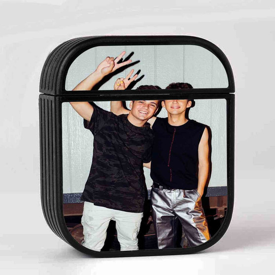 Martin Garrix Troye Sivan There For You AirPods Case Cover Sublimation Hard Durable Plastic Glossy