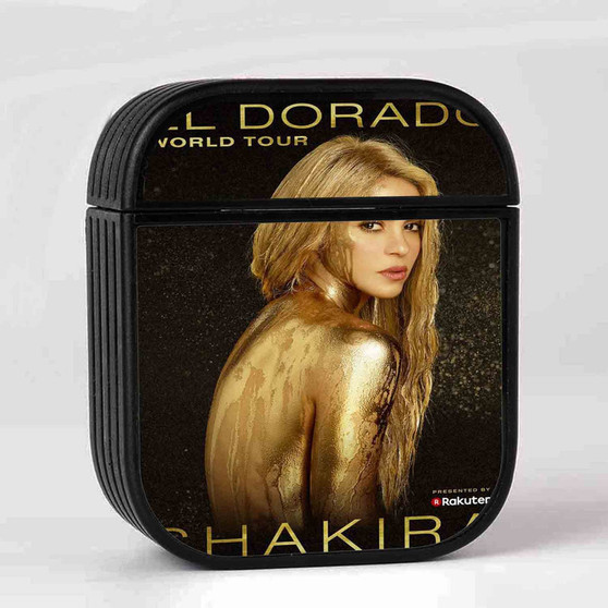 Shakira EL Dorado World Tour AirPods Case Cover Sublimation Hard Durable Plastic Glossy