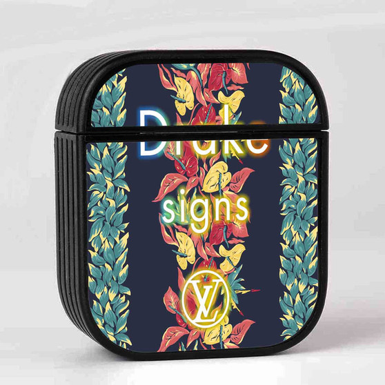 Signs Drake AirPods Case Cover Sublimation Hard Durable Plastic Glossy