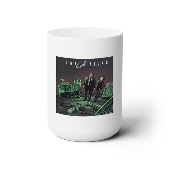 The X Files Season 11 White Ceramic Mug 15oz Sublimation BPA Free