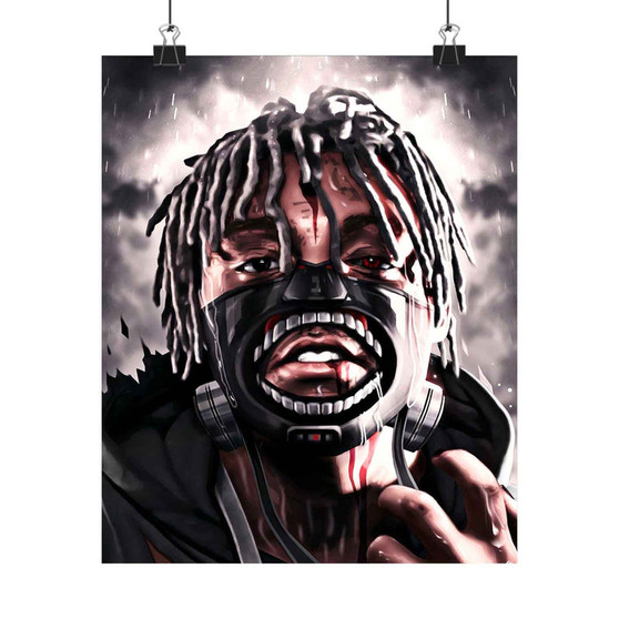 Juice WRLD Silky Poster Satin Art Print Wall Home Decor