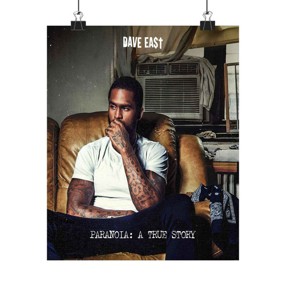 Phone Jumpin Dave East Feat Wiz Khalifa Silky Poster Satin Art Print Wall Home Decor