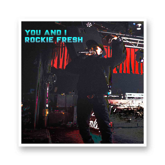 You I Rockie Fresh Kiss-Cut Stickers White Transparent Vinyl Glossy