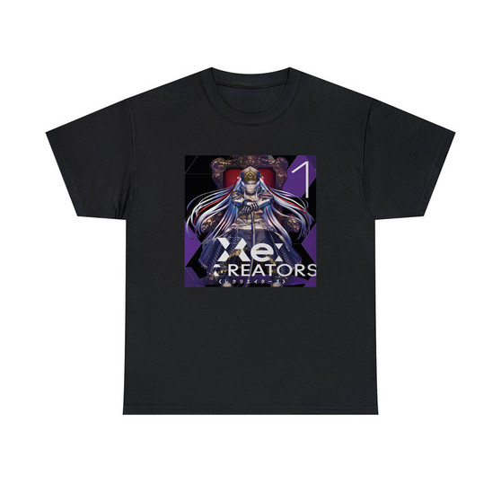 Re Creators Unisex T-Shirts Classic Fit Heavy Cotton Tee Crewneck