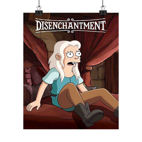 Disenchantment Art Satin Silky Poster for Home Decor