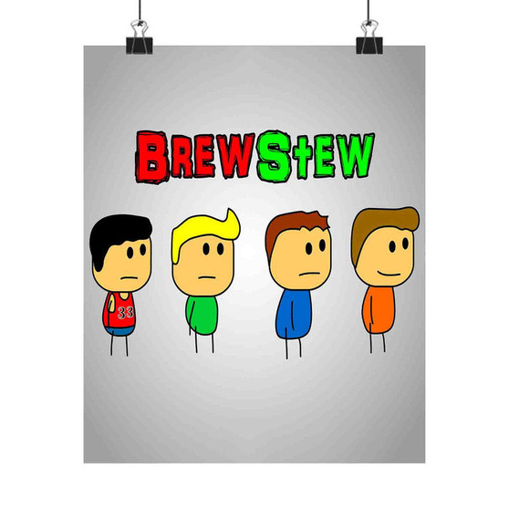 BrewStew Art Satin Silky Poster for Home Decor