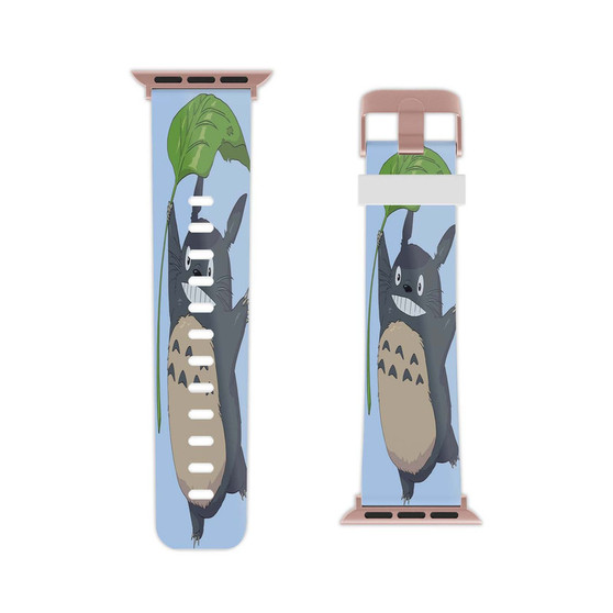 Totoro Art Apple Watch Band Professional Grade Thermo Elastomer Replacement Straps