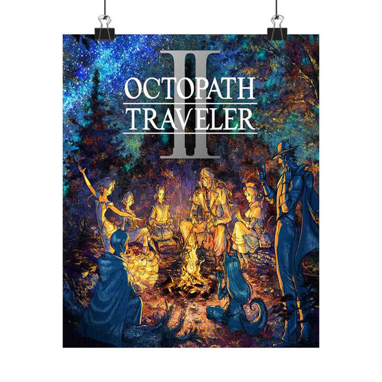 OCTOPATH TRAVELER II Art Satin Silky Poster for Home Decor