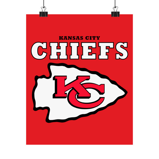 Kansas City Chiefs NFL Art Satin Silky Poster for Home Decor