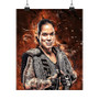 Amanda Nunes UFC Art Satin Silky Poster for Home Decor