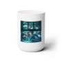 Ghost Team White Ceramic Mug 15oz Sublimation BPA Free
