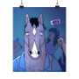 Bo Jack Horseman Art Satin Silky Poster for Home Decor