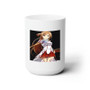 Sword Art Online Asuna White Ceramic Mug 15oz Sublimation BPA Free