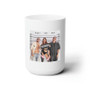 TINI Mau y Ricky Recuerdo White Ceramic Mug 15oz Sublimation BPA Free