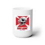 Tony Hawk Products White Ceramic Mug 15oz Sublimation BPA Free