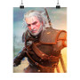 Geralt of Rivia The Witcher Saga Art Satin Silky Poster for Home Decor