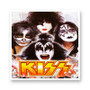 Kiss Band Music Kiss-Cut Stickers White Transparent Vinyl Glossy