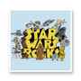 Star Wars Rocks Kiss-Cut Stickers White Transparent Vinyl Glossy