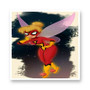 Tinkerbell as Spiderwoman Kiss-Cut Stickers White Transparent Vinyl Glossy