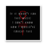 Twenty One Pilots Quotes Kiss-Cut Stickers White Transparent Vinyl Glossy