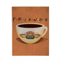 Friends Coffee Centrak Perk Velveteen Plush Polyester Blanket Bedroom Family