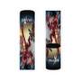 Phantom Galaxies Polyester Sublimation Socks White