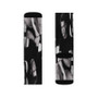 Robert Downey Jr Polyester Sublimation Socks White