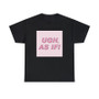 ugh as if Unisex T-Shirts Classic Fit Heavy Cotton Tee Crewneck