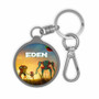 Eden Keyring Tag Acrylic Keychain With TPU Cover