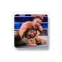 John Cena and Roman Reigns WWE Smack Down Porcelain Magnet Square