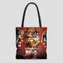 Baki Anime Polyester Tote Bag AOP