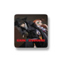 Gun X Sword Porcelain Magnet Square