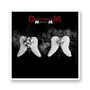 Depeche Mode Ghosts Again White Transparent Vinyl Kiss-Cut Stickers