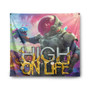 High on Life Game Indoor Wall Polyester Tapestries