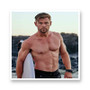 Chris Hemsworth White Transparent Vinyl Kiss-Cut Stickers