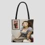 Helena Bonham Carter Polyester Tote Bag AOP