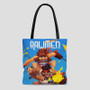 RAWMEN Food Fighter Arena Polyester Tote Bag AOP