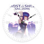 Ghost in the Shell SAC 2045 Round Non-ticking Wooden Wall Clock