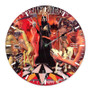 Iron Maiden Dance of Death 2003 Round Non-ticking Wooden Wall Clock