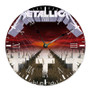 Metallica Master of Puppets Round Non-ticking Wooden Wall Clock