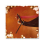 Sudan Archives Natural Brown Prom Queen Square Silent Scaleless Wooden Wall Clock