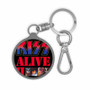 Kiss Alive II 1977 Keyring Tag Acrylic Keychain With TPU Cover