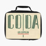 Led Zeppelin Coda 1982 Lunch Bag Fully Lined and Insulated